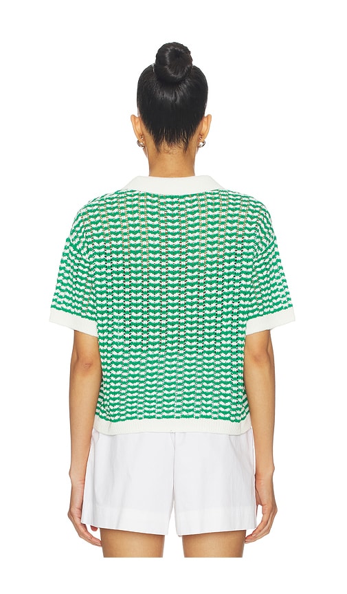  Stitches & Stripes Polo-t-shirt Tinsley In Green. Größe Xs. Also In S, M, L. 
