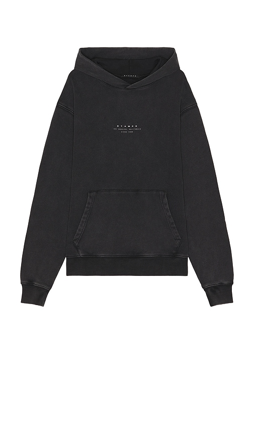 STAMPD STRIKE STACK LOGO CROPPED HOODIE 