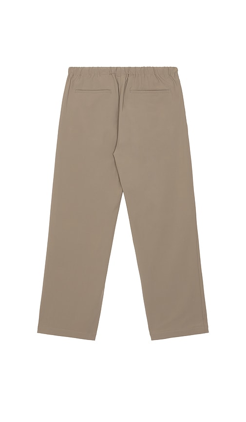  Stampd Nylon Wide Leg Pant In Brown. Size S. Also In M, L, Xl/1x. 