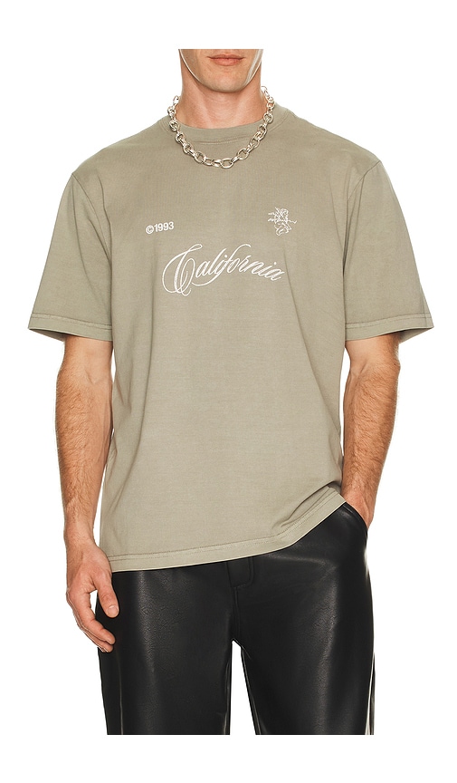 Stampd Cherub California Relaxed Tee In Gray