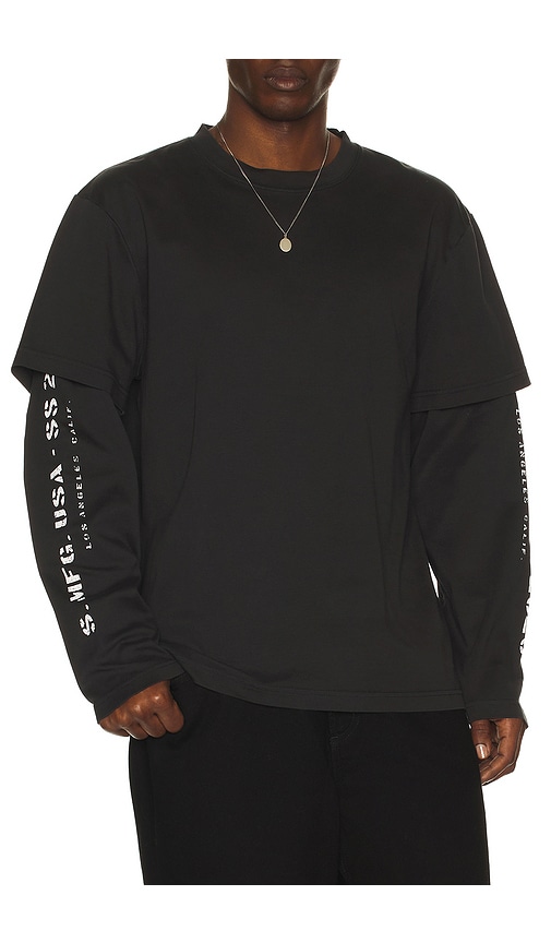 Stampd S26 Double Layered Long Sleeve Relaxed Tee