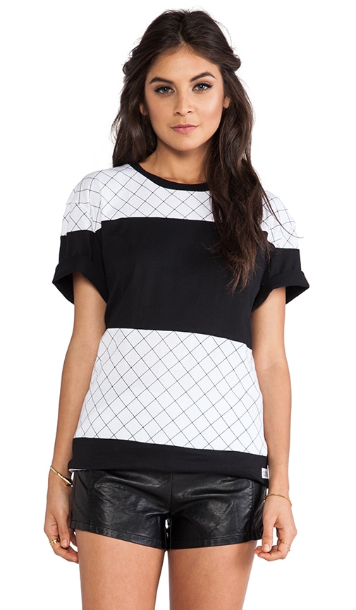 Gridded Panel Tee