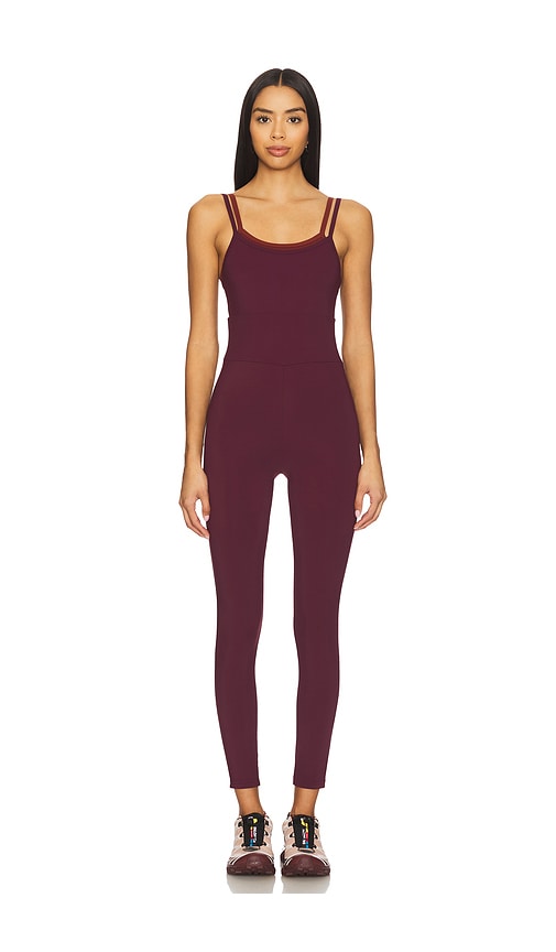 Strut This The Rhett Jumpsuit In Purple