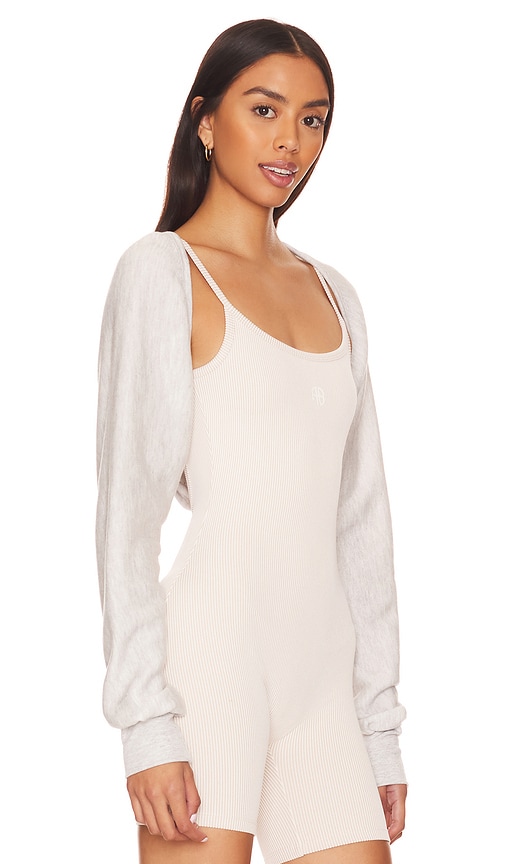  Strut-this Bolerojacke Shrug In Light Grey. Größe S. Also In Xs, M, L, Xl. 