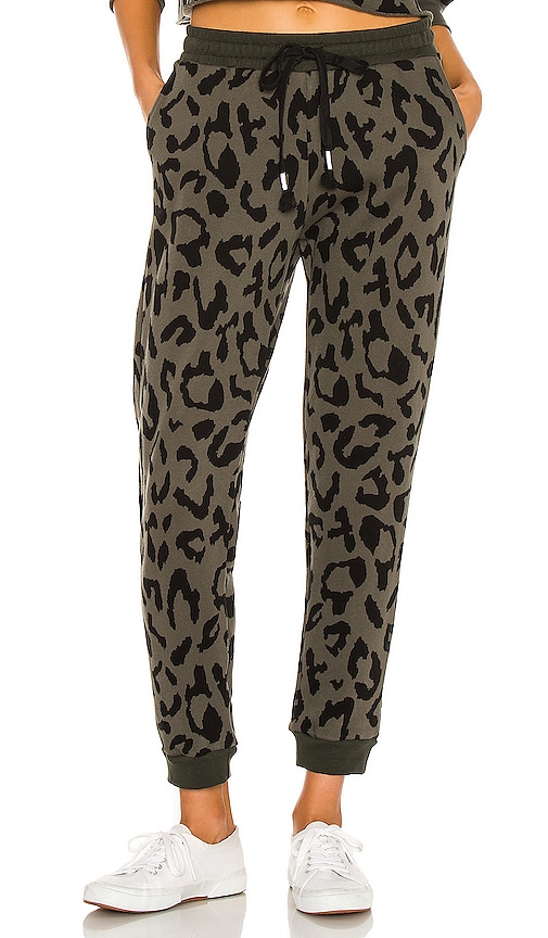 STRUT-THIS West Jogger in Olive Cheetah | REVOLVE