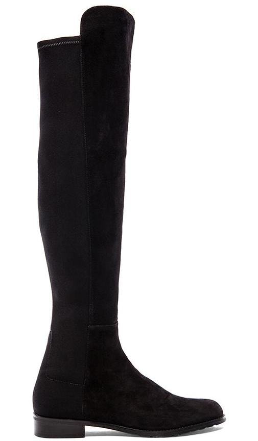 stuart weitzman black suede boots