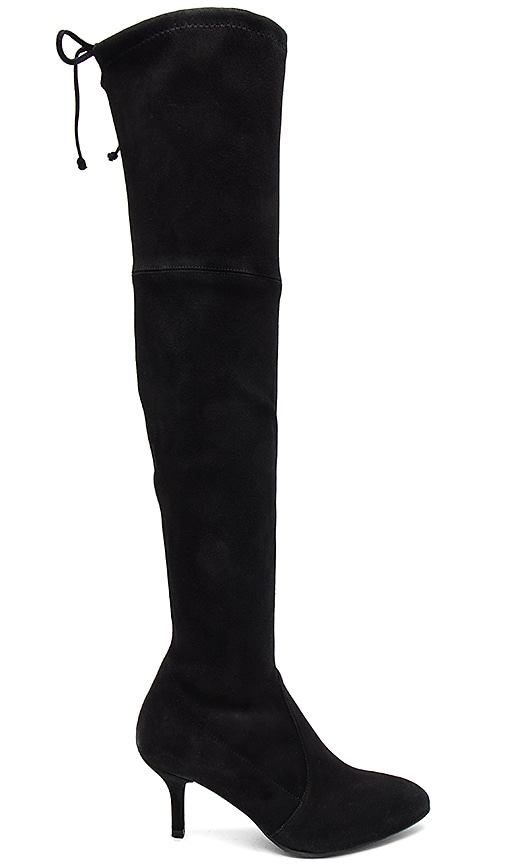 Stuart Weitzman Tiemodel Boot in Black 