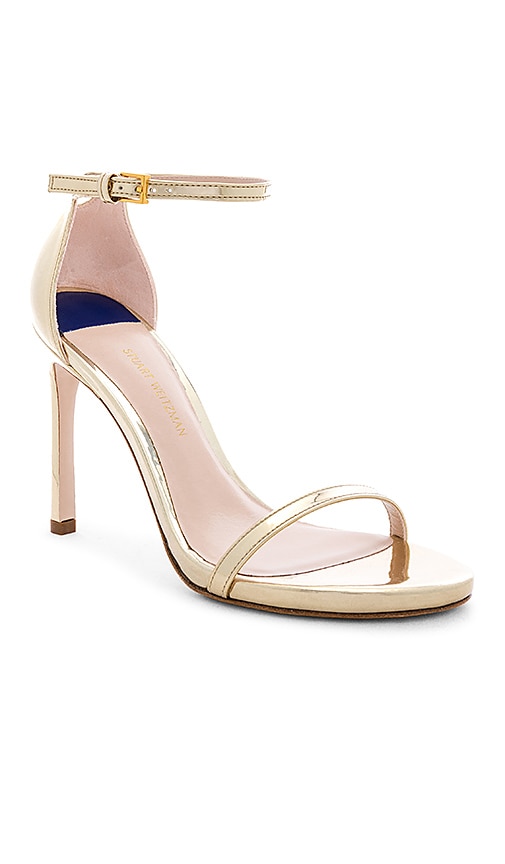 stuart weitzman nudist gold