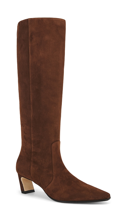 Stuart Weitzman Stassi Boot 50 In Brown