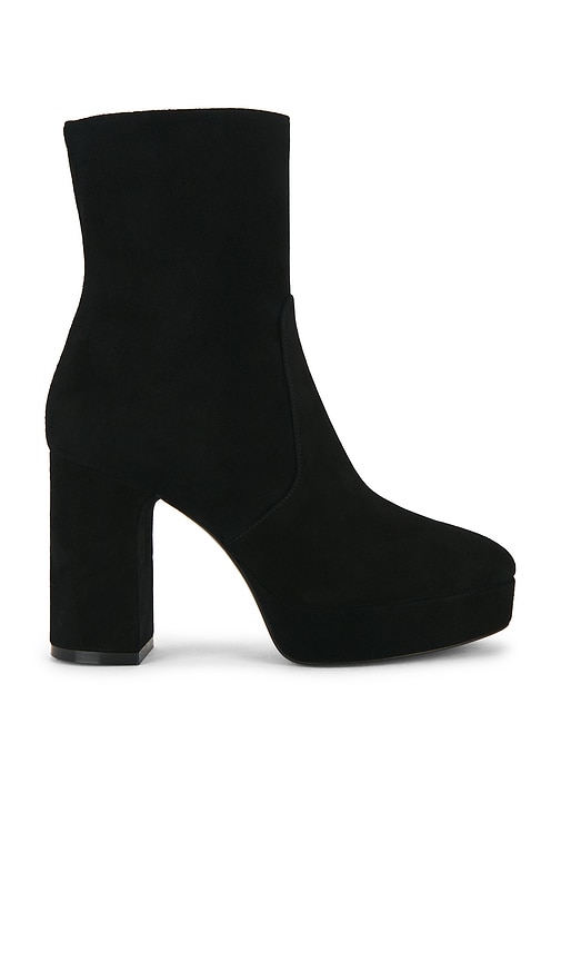 Stuart Weitzman Dayna Platform Bootie In Black