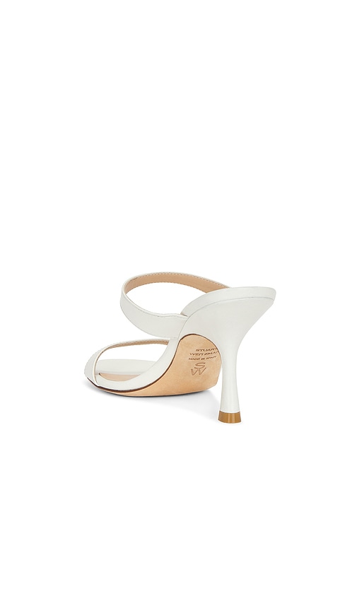  Stuart Weitzman Pantolette Nudist 85 In White. Größe 7.5. Also In 8, 8.5. 