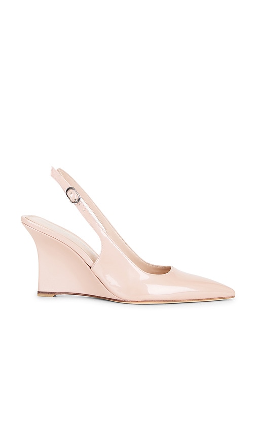Stuart Weitzman Vinnie Sling Wedge 85 Pump | Thumbnail 6
