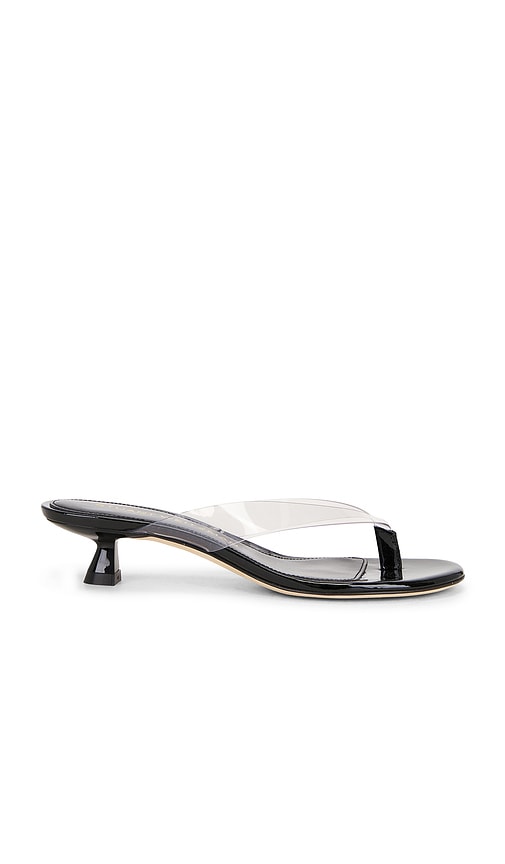 Stuart Weitzman Rio Sleek Sandal 35 in Black. - size 6 (also in 6.5, 7, 9.5)