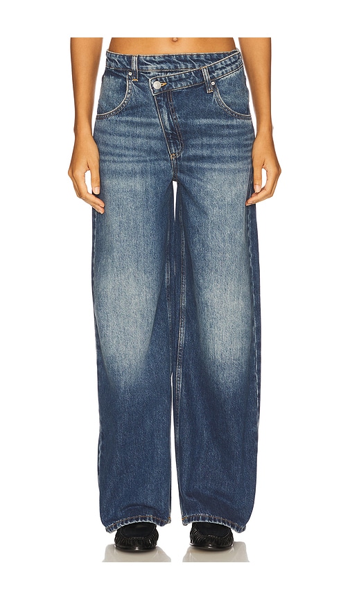 Seventy + Mochi Seventy + Mochi Cross Over Lia Wide Leg Jeans