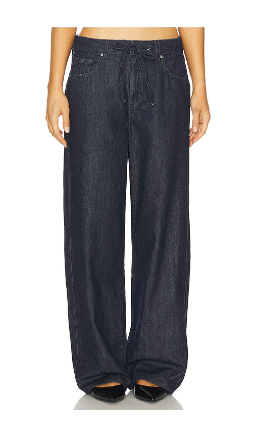 Seventy + Mochi Blake Wide Leg Jeans In Black