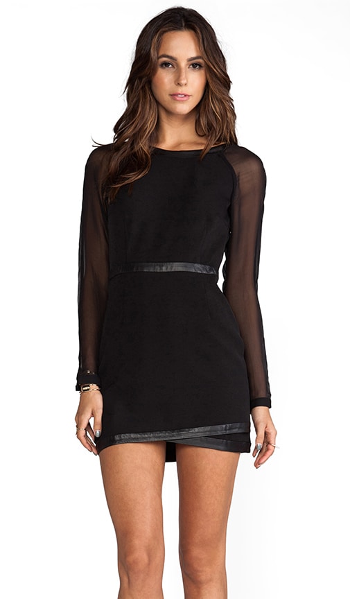 Eveleigh Wrap Mini Dress