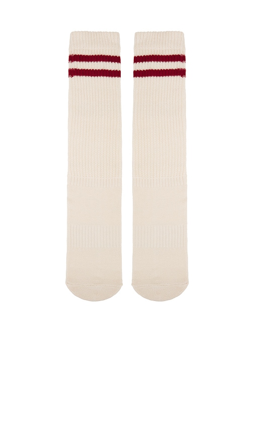  Souls. Red Cloud Sock In Cream. Size M/l. Also In S/m. 