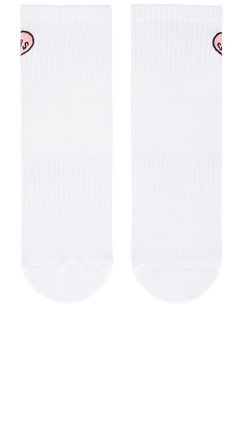  Souls. Wadenlange Socken In White. Größe S/m. Also In M/l. 