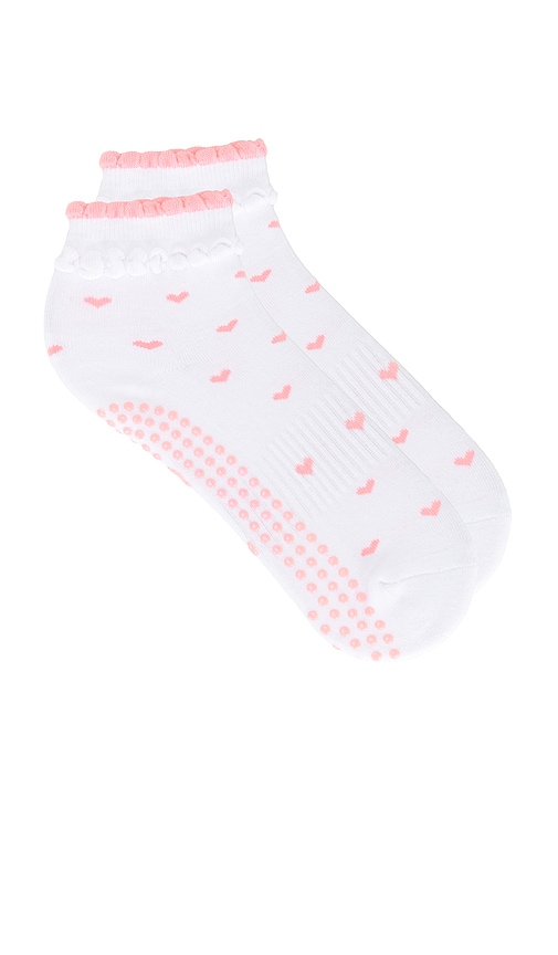 Souls. Ruffle Bow Grip Socks
