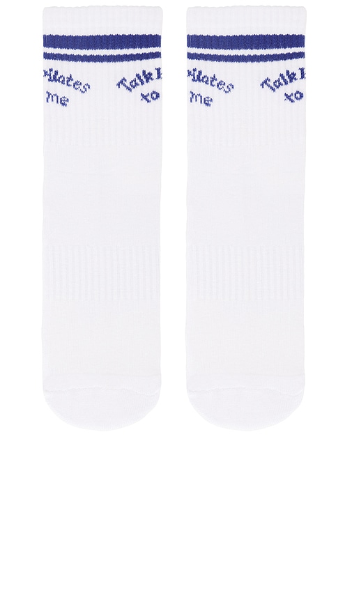  Souls. Wadenlange Socken In White. Größe S/m. Also In M/l. 
