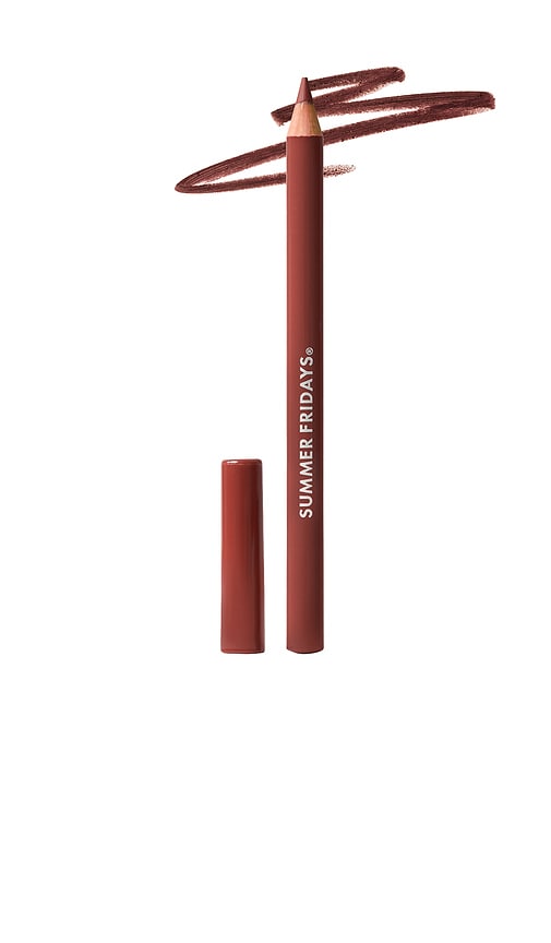 Summer Fridays SoftLine Lip Liner in Pecan.