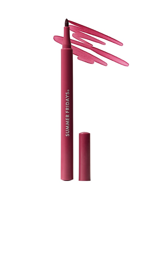 Summer Fridays Flushed Lip Stain in Plum.