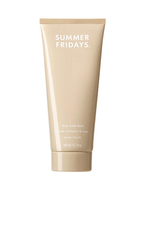 Summer Fridays Body Butter Balm in Vanilla.