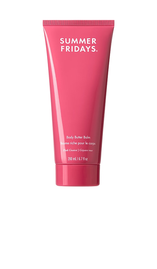 Summer Fridays Body Butter Balm in Pink Guava.