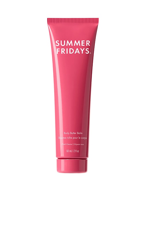 Summer Fridays Travel Body Butter Balm in Pink Guava.