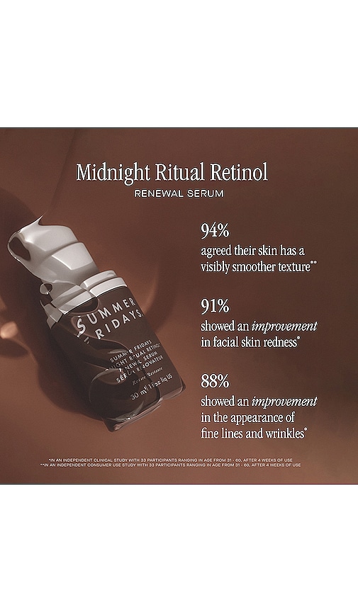  Summer Fridays Suero Renovador De Retinol Ritual De Medianoche Midnight Ritual Retinol Renewal Serum En Color Belleza: Na Talla All . 