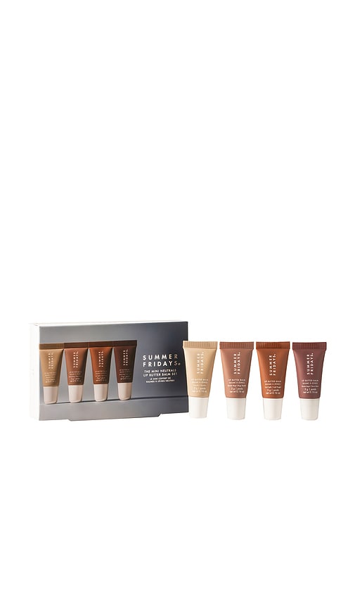 The Mini Neutrals Lip Butter Balm Set