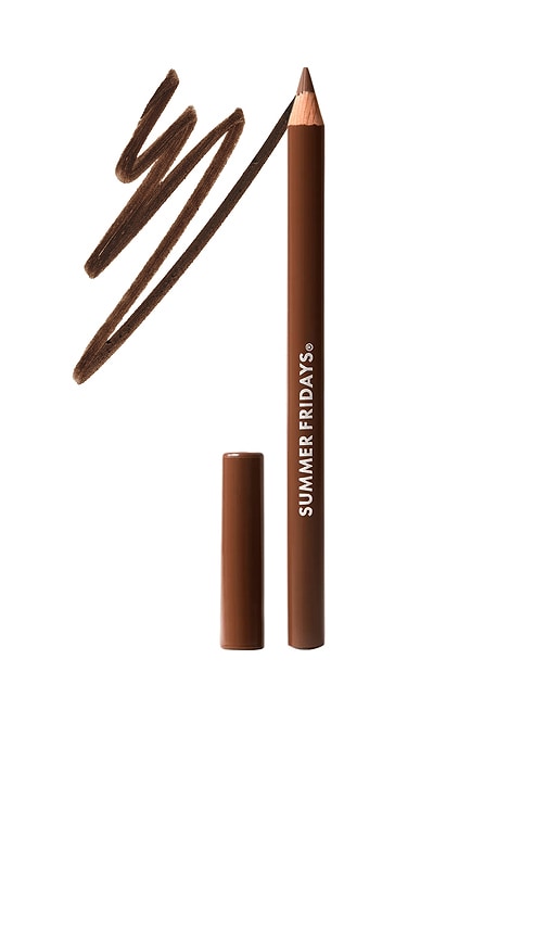 Summer Fridays SoftLine Lip Liner in Brownie.