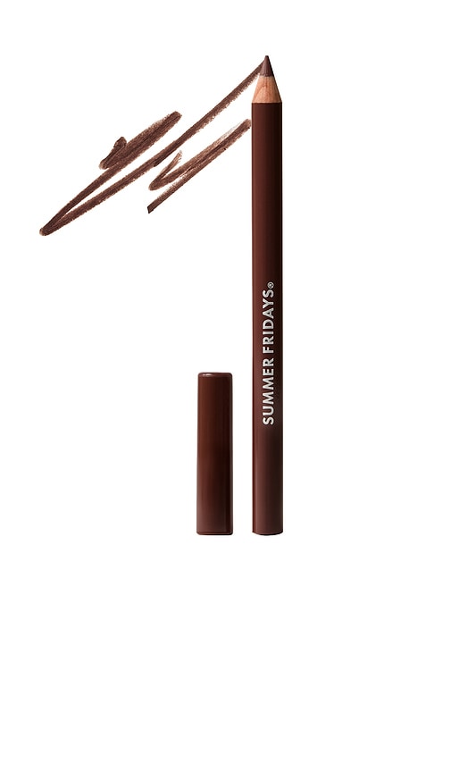 Summer Fridays SoftLine Lip Liner in Espresso.