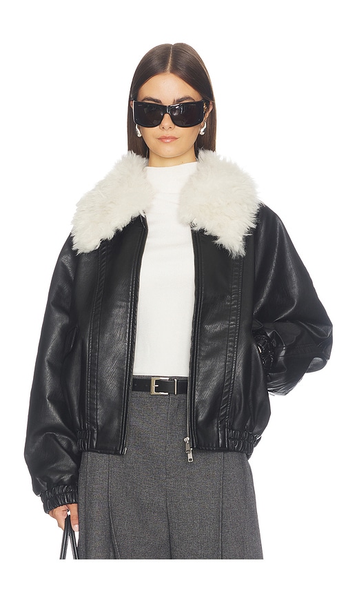 Source Unknown Rioni Bomber Jacket in Black. - size M/L (also in XS/S)
