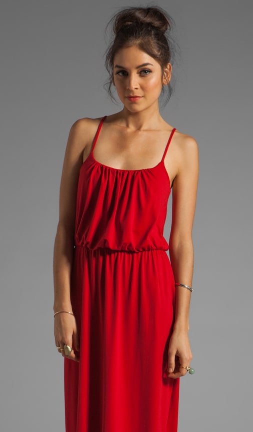 Blouson Tank Maxi Dress