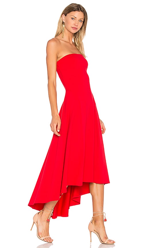 Red Strapless Cocktail Dresses