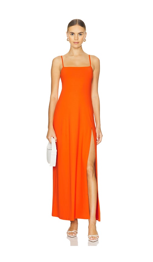 WIDE STRAP FLARE SLIT È£™Å­� Â€“ MANDARIN