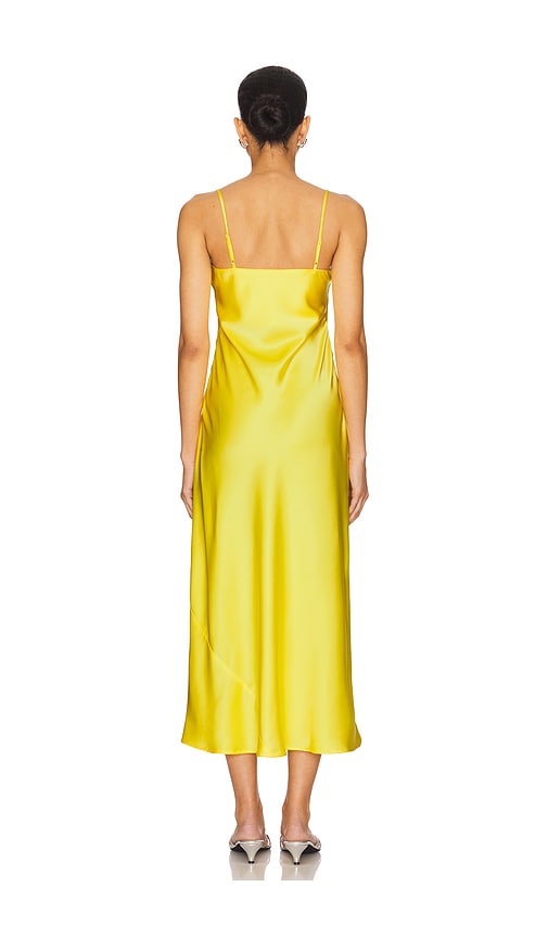  Susana Monaco Midi-kleid Dress In Lemon. Größe S. Also In L. 