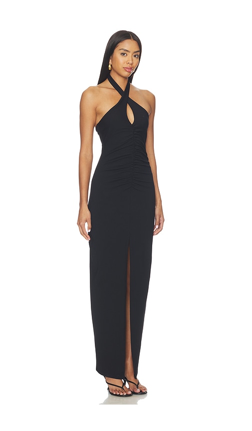 Susana Monaco Cross Front Gathered Front Dress | Thumbnail 2