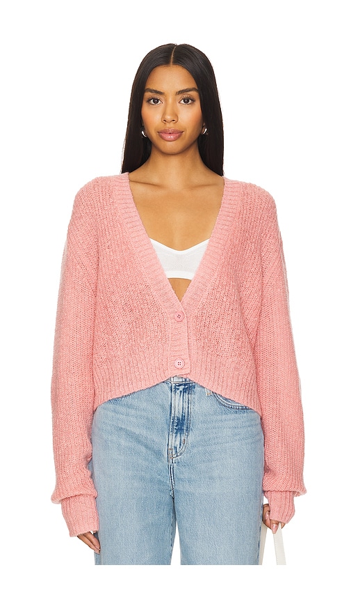 Shop Susana Monaco Mohair Sweater Cardigan In Hamptons