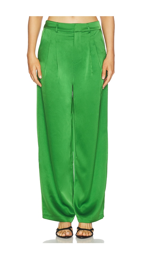 Susana Monaco Satin Pleated Pant