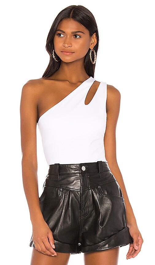 One Shoulder Cut Out Tank