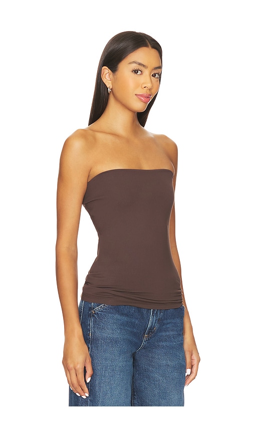 Susana Monaco Essential Tube Top In Brown