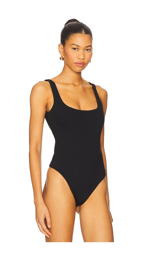  Susana Monaco Body De Tirantes Con Espalda Baja Y Tanga Essential En Color Negro Talla L  (también En M, S). 