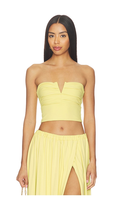 Susana Monaco V Wire Pleated Crop Tube