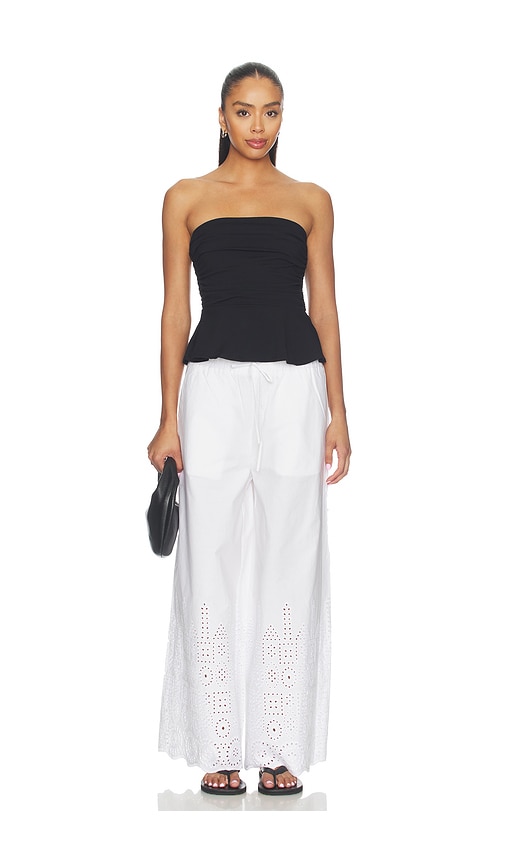 Susana Monaco Tube Gathered Flare Top | Thumbnail 4 Susana Monaco Tube Gathered Flare Top | Thumbnail 4
