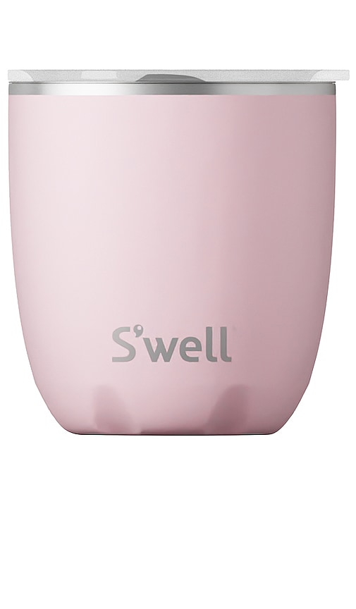 S'well Vacuum Insulated Stainless Steel Takeaway Tumbler, Pink Topaz, 10 oz  