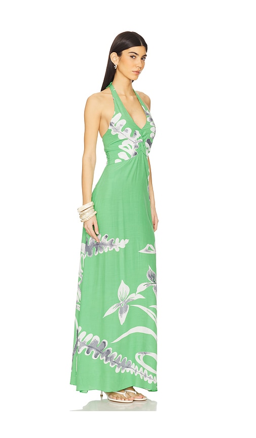 S/W/F WIST FRONT MAXI DRESS 