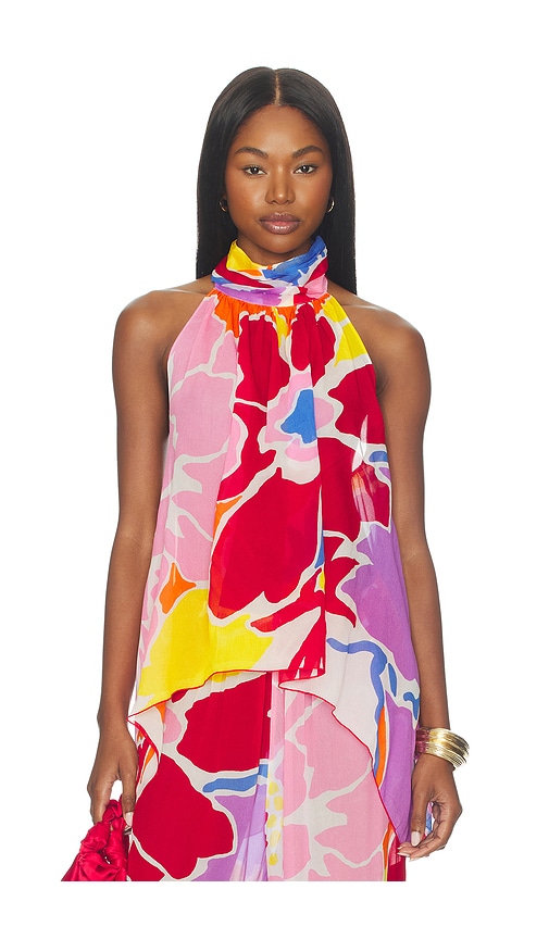 SWF High Neck Flare Top