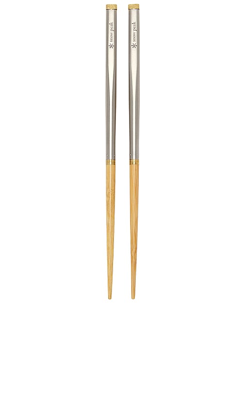 Snow Peak Wabuki Chopsticks in Brown